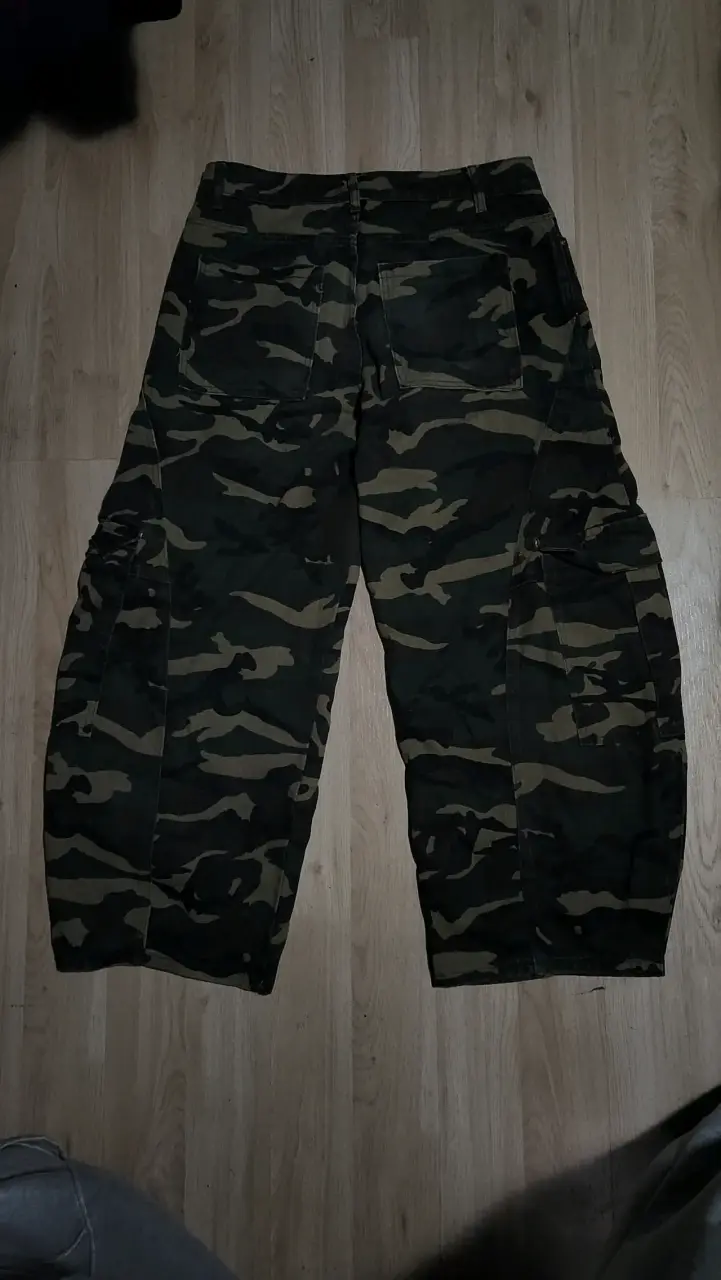Pantalones cargo camuflados para hombre - 2
