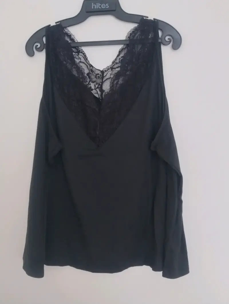 Pijama algodón y encaje 3 XL - 1