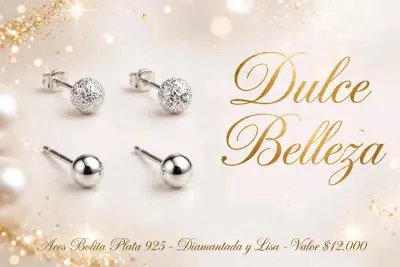 Set de Joyas de Plata 925 Dulce Belleza - miniatura 4