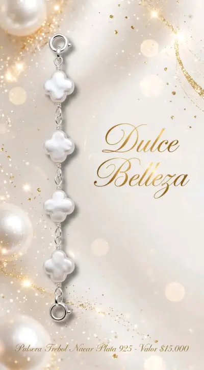 Set de Joyas de Plata 925 Dulce Belleza - miniatura 5