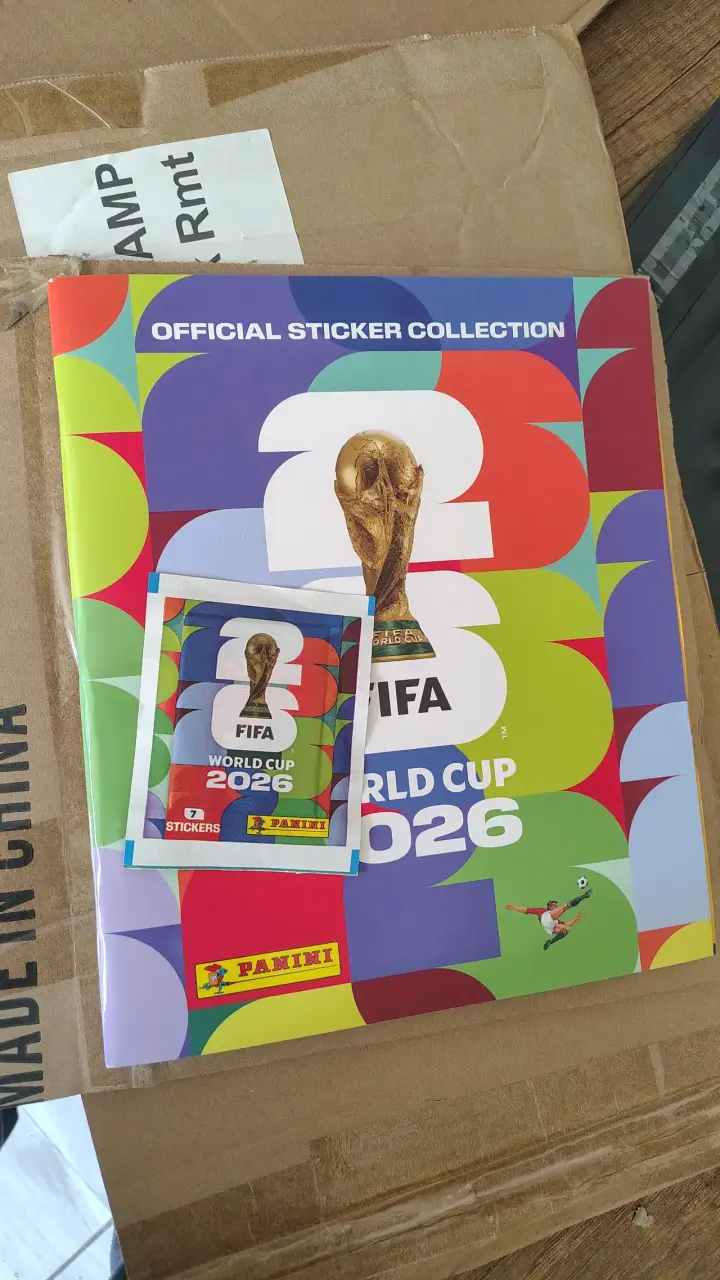 Álbum Panini Copa Mundial FIFA 2026+ 1 Sobre - 1