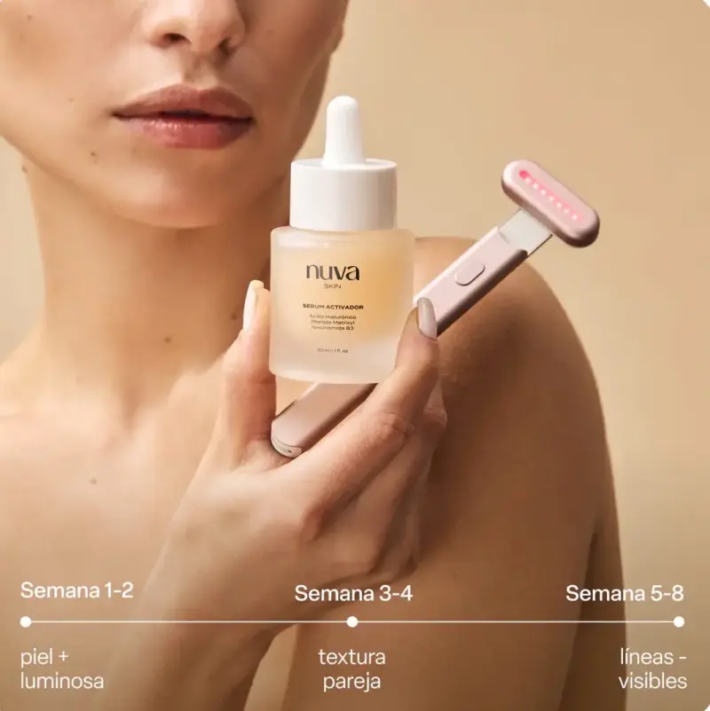 Nuva Skin Varita Infinite Glow +Sérum Activador - 4