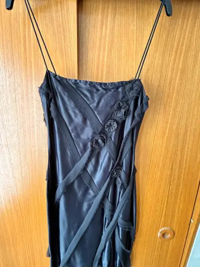 Vestido  negro Zara - miniatura 3