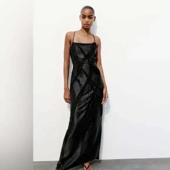 Vestido negro Zara - 5