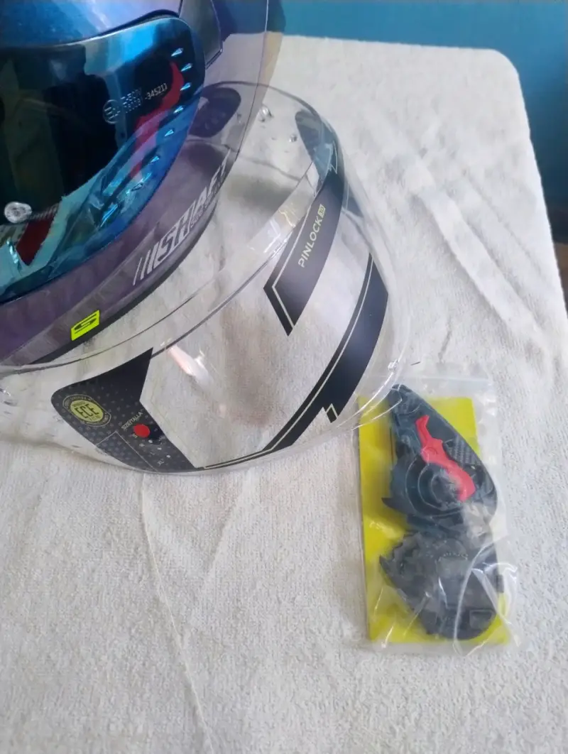 Casco de moto Shaft SP Evo camaleón - 5