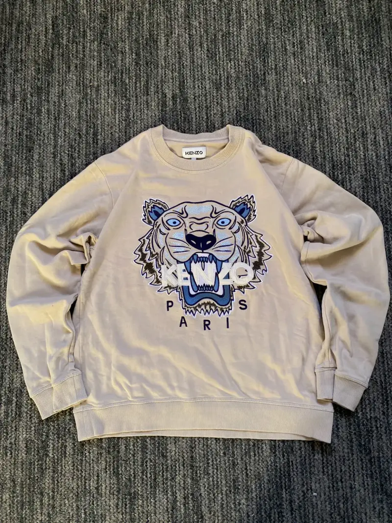 Polerón beige Marca Kenzo (Original) - 1