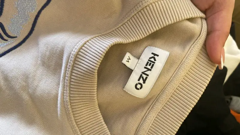 Polerón beige Marca Kenzo (Original) - 3