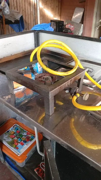 Carro de Comida Rápida con Parrilla y Lavaplatos - miniatura 3
