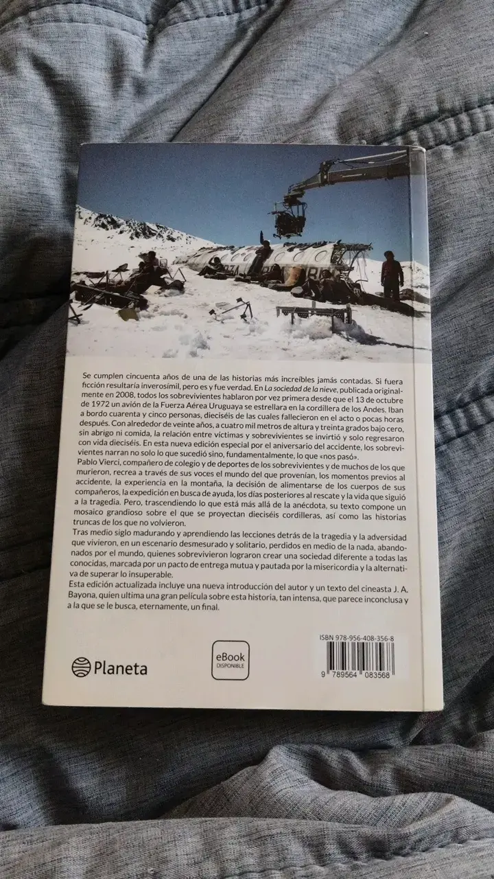 Libro La Sociedad de la Nieve Edición Especial - 2