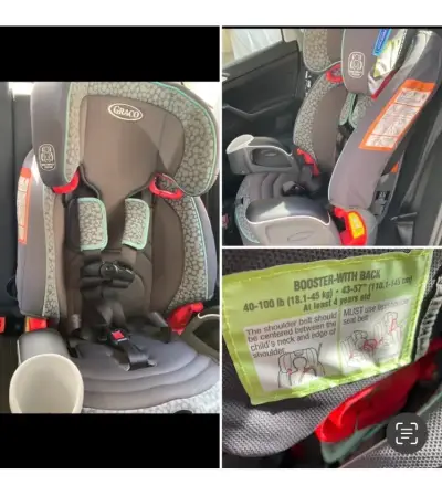 Silla de auto para niños Graco modelo con respaldo - miniatura 1