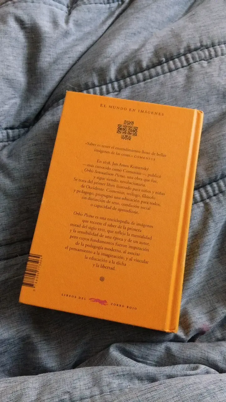 Libro Orbis Sensualium Pictus de Comenius - 2