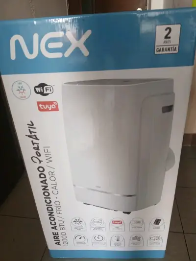 Aire Acondicionado Portátil NEX 12000 BTU Frío Calor - miniatura 1