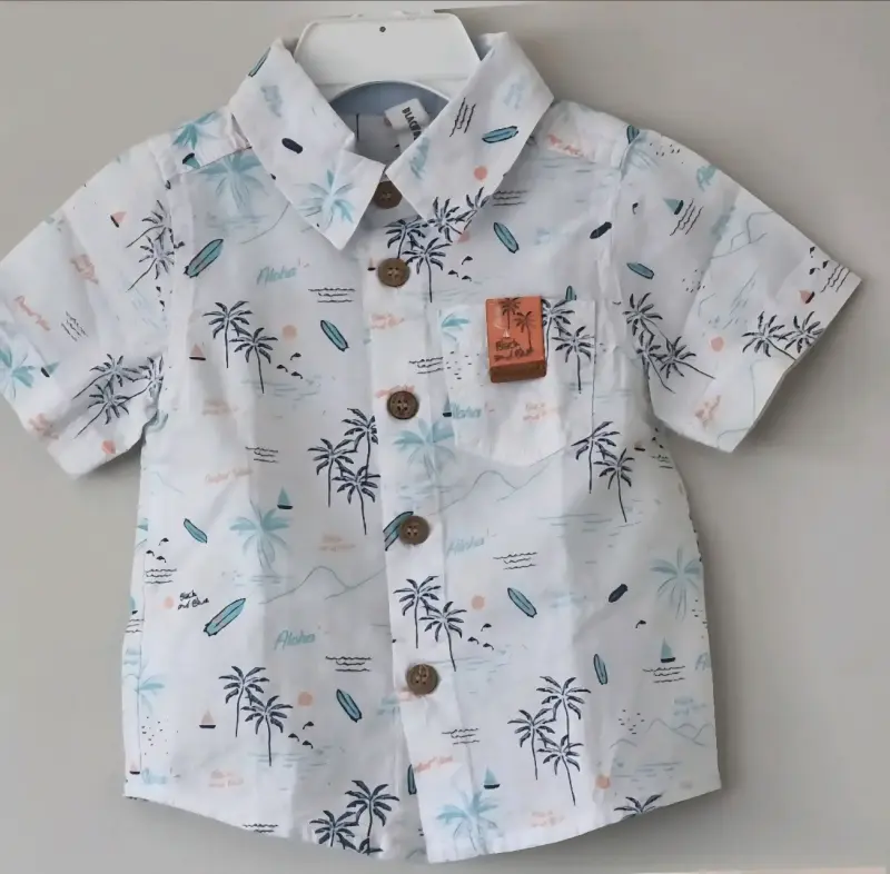 Conjunto Camisa y Shorts Niño Black and Blue - 2