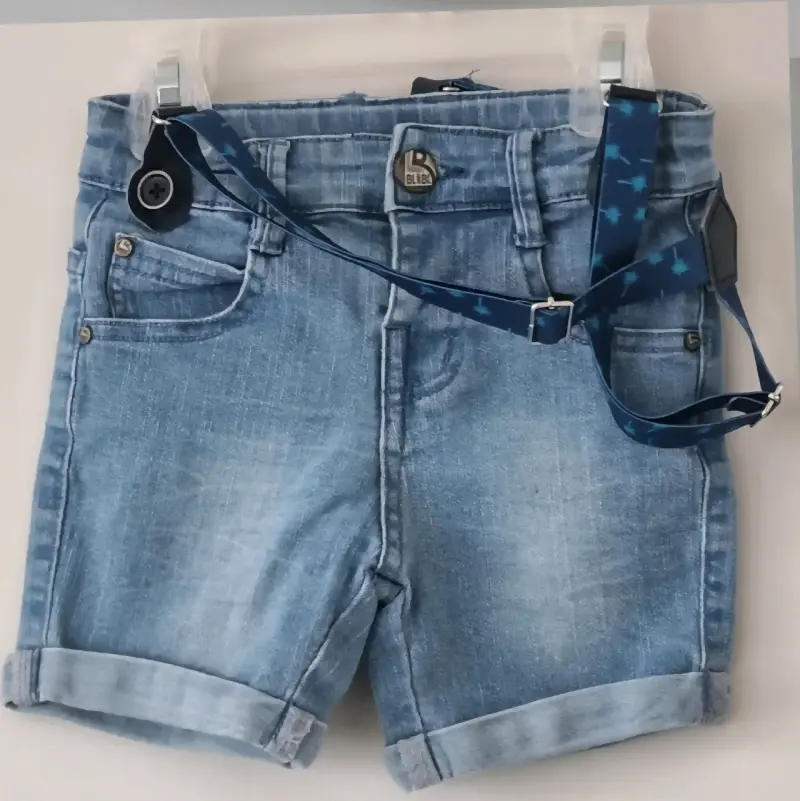 Conjunto Camisa y Shorts Niño Black and Blue - 3