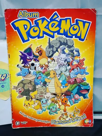 Álbum Pokémon Diamond & Pearl Salo Completo - miniatura 1