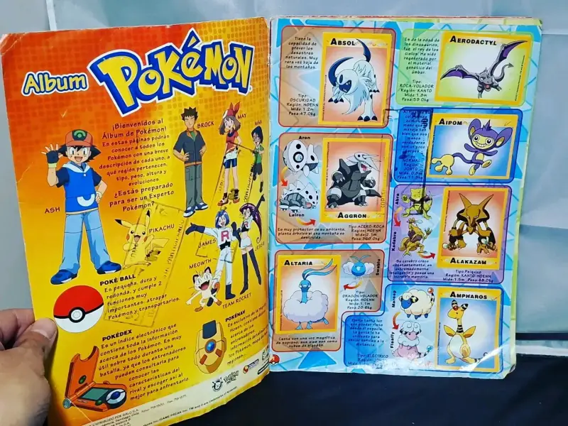 Álbum Pokémon Diamond & Pearl Salo Completo - 2