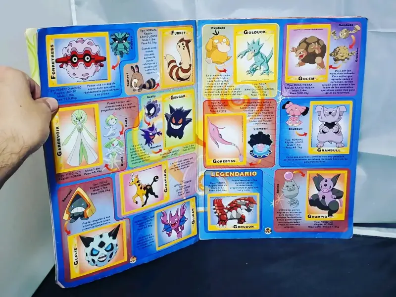 Álbum Pokémon Diamond & Pearl Salo Completo - 4