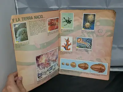 Álbum de Dinosaurios Animales Prehistóricos Panini - miniatura 3