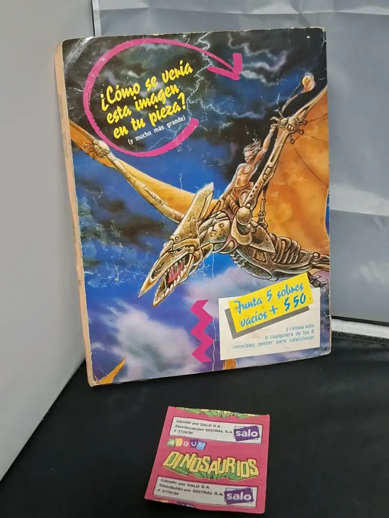 Álbum de Dinosaurios Animales Prehistóricos Panini - 6
