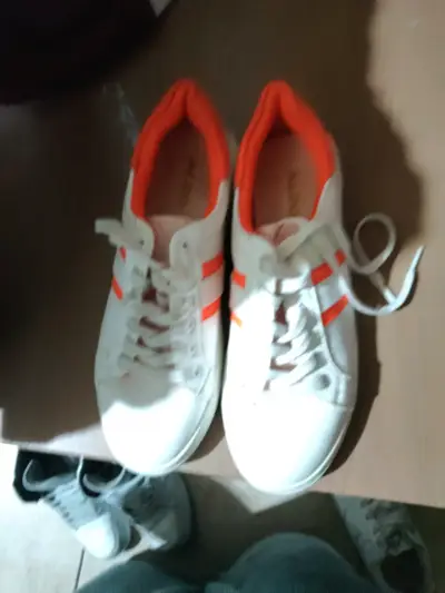 Zapatillas deportivas blancas con detalles naranjas Aldo - miniatura 1