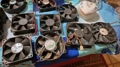 Lote de ventiladores de enfriamiento para PC - miniatura 2