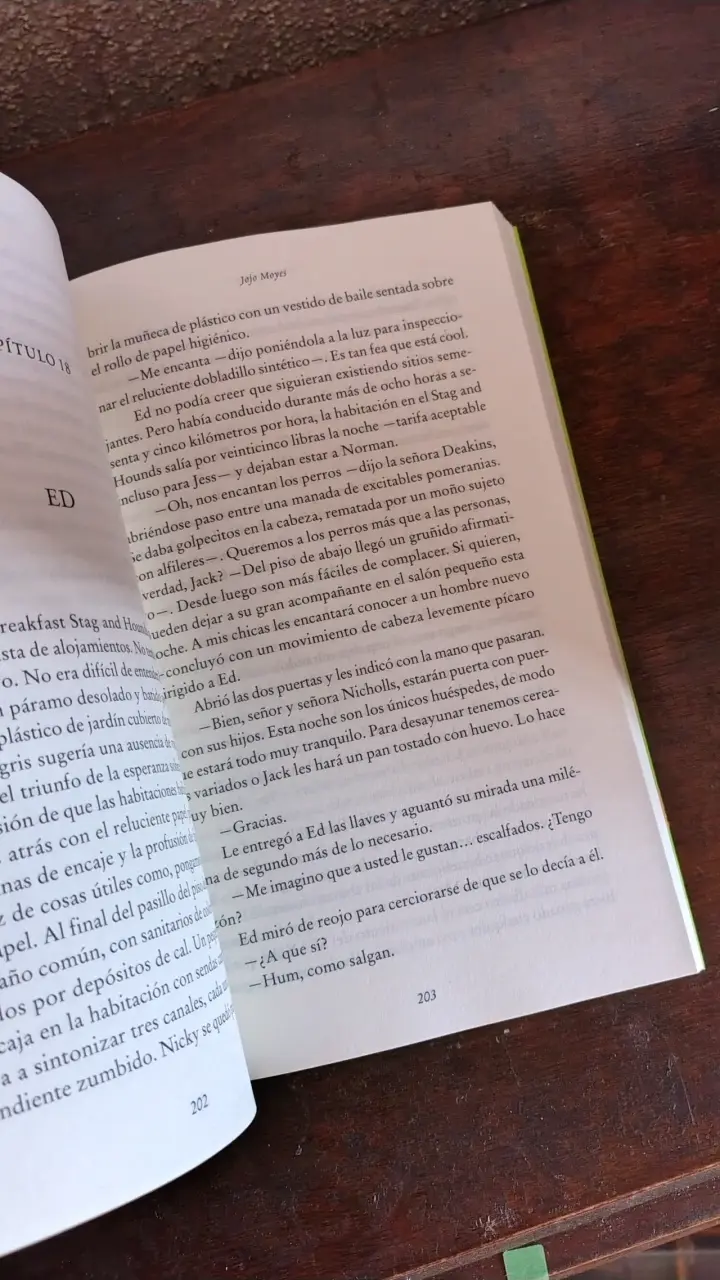 Libro 'Uno Más Uno' de Jojo Moyes - 3