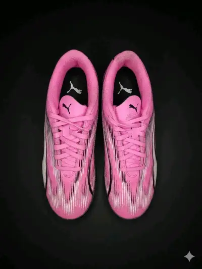 Zapatillas deportivas rosas Puma para mujer - miniatura 1
