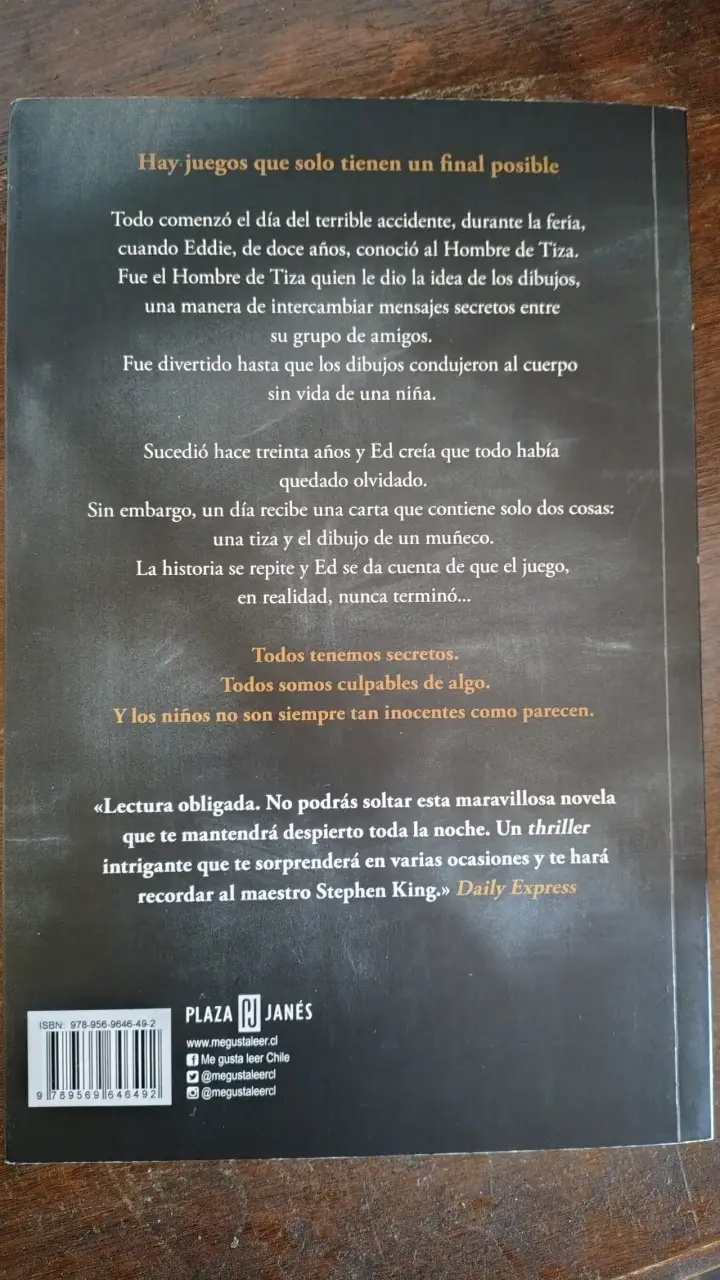Libro El Hombre de Tiza de C.J. Tudor - 2