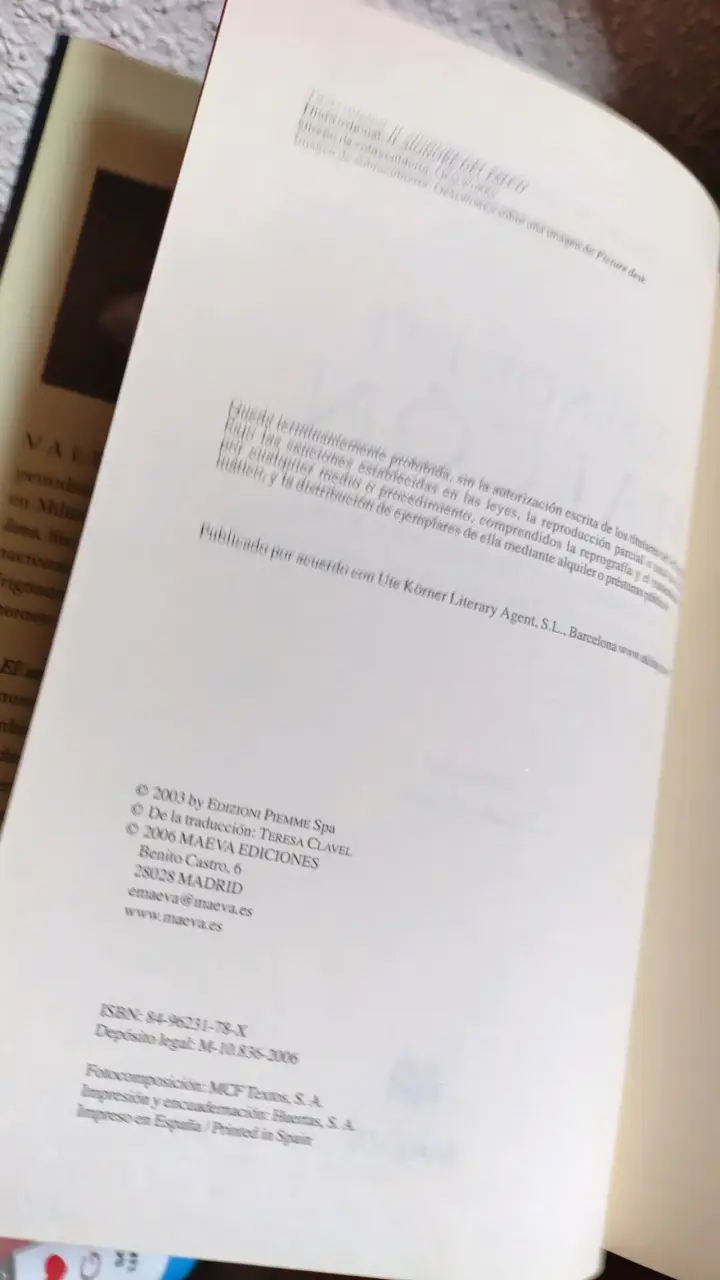 Libro El Señor del Halcón de Valeria Montaldi - 5
