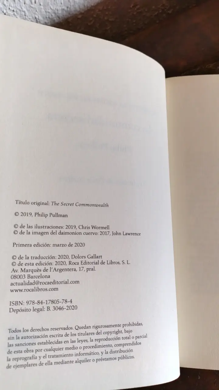 Libro 'La Comunidad Secreta' de Philip Pullman - 5