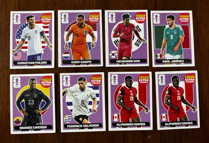 Set de láminas Panini FIFA Extra Sticker