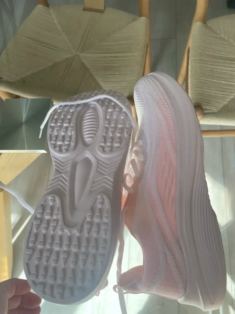 Zapatillas deportivas rosadas para mujer - 2