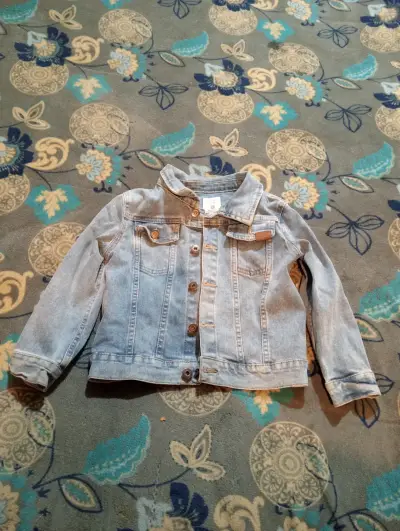 Chaqueta de mezclilla para niños Ficus talla 4 - miniatura 1