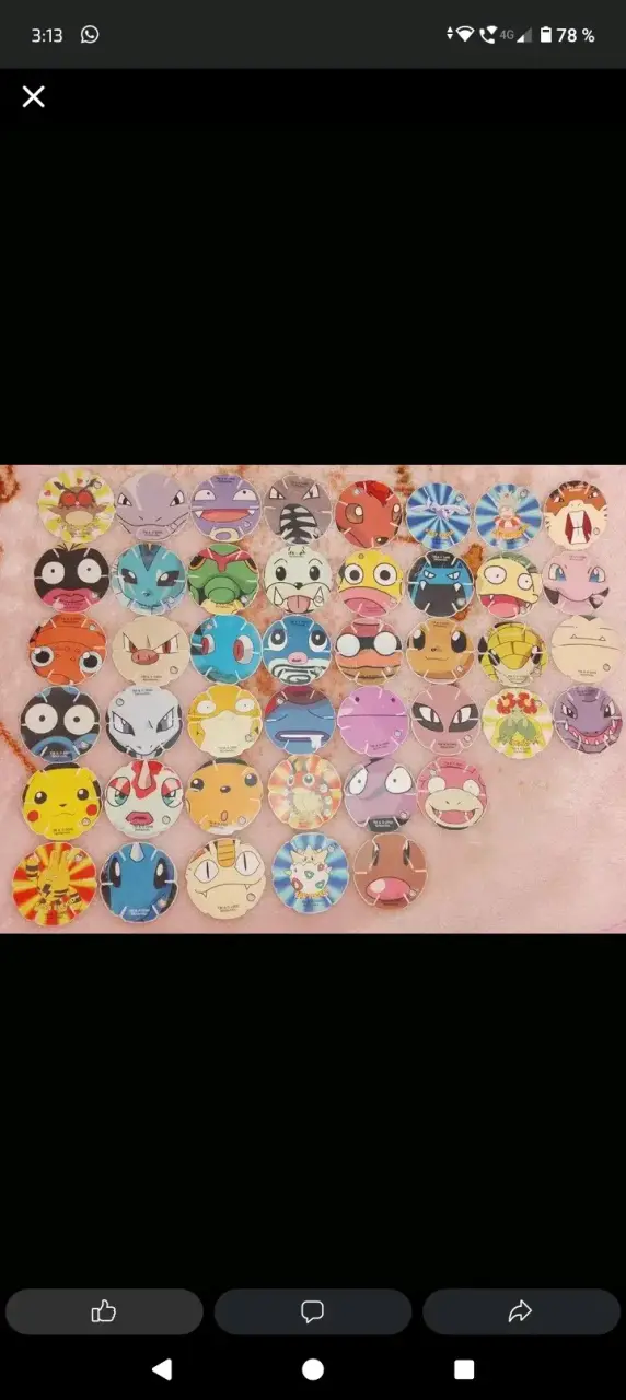 Tazos Pokémon vintage - 3