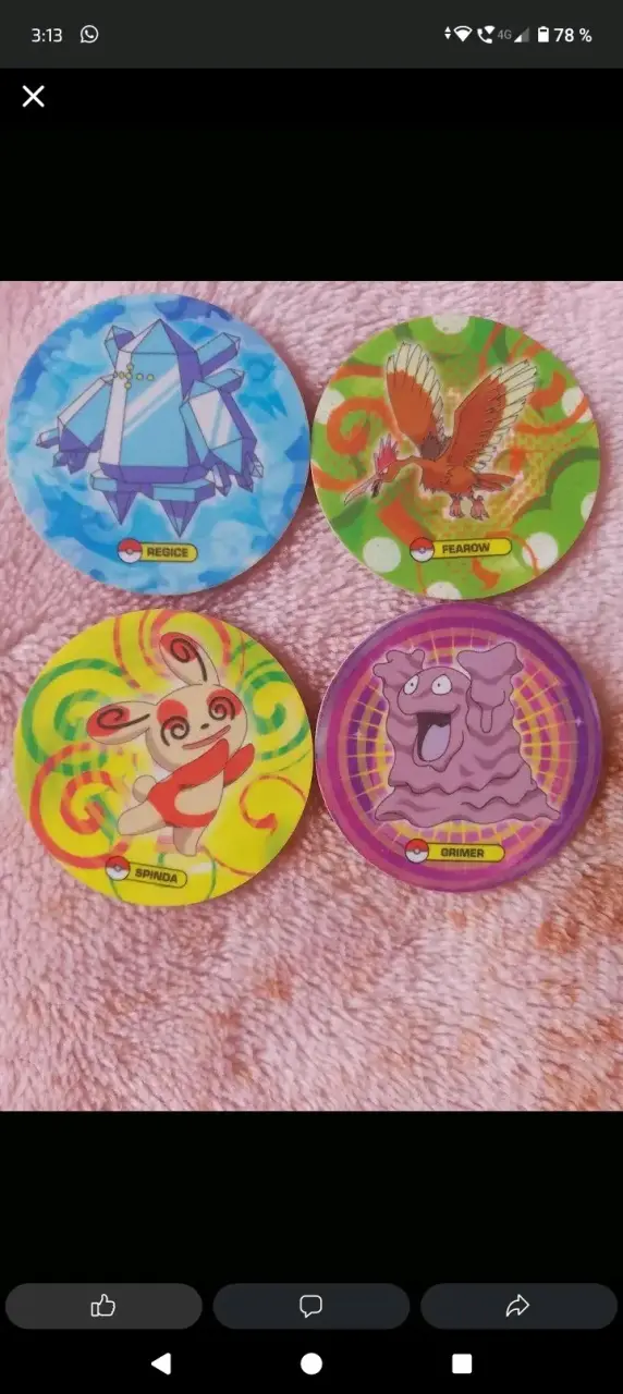 Tazos Pokémon vintage - 4