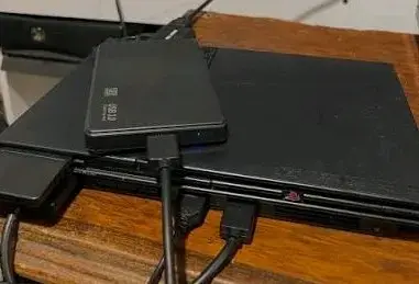 Consola PlayStation 2 con accesorios