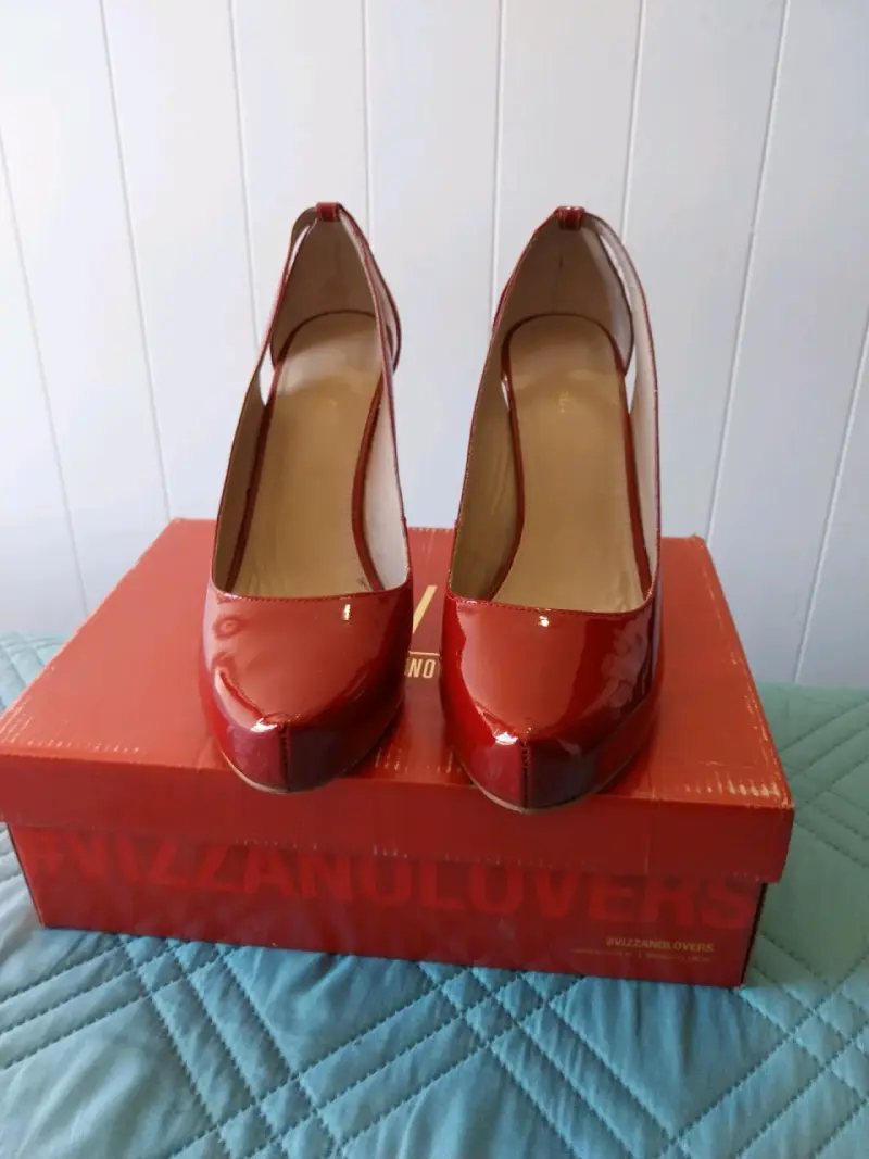 Zapatos de Tacón Alto Rojos Gacel - 2