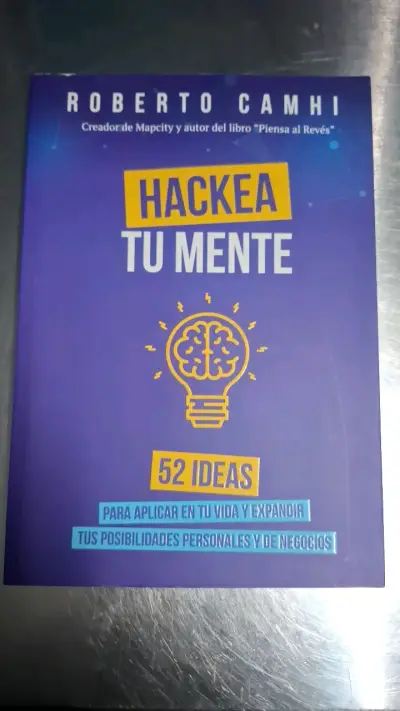 Libro 'Hackea Tu Mente' de Roberto Camhi - miniatura 1
