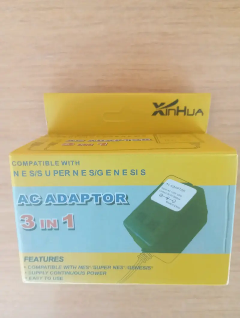 Transformador 3 en 1 para NES/SNES/Genesis