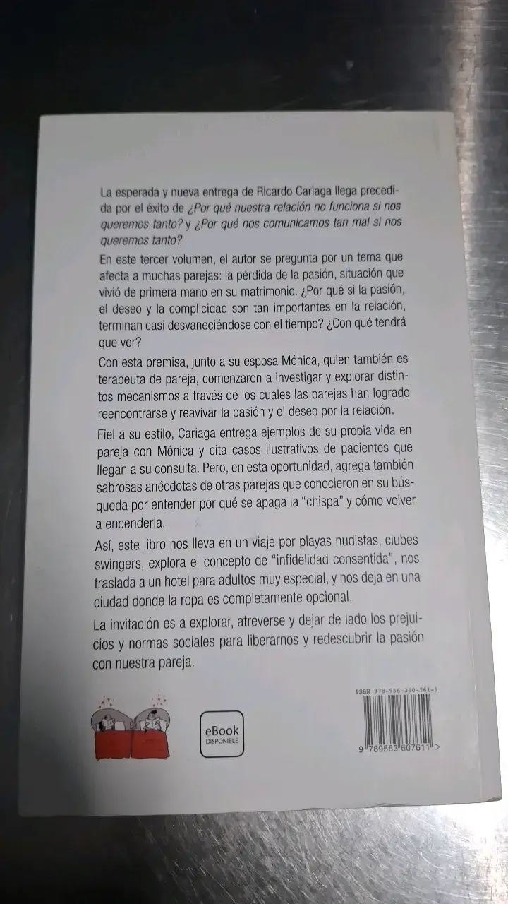 Libro '¿Por qué tan poca pasión si nos queremos tanto?' de Ricardo Cariaga - 2