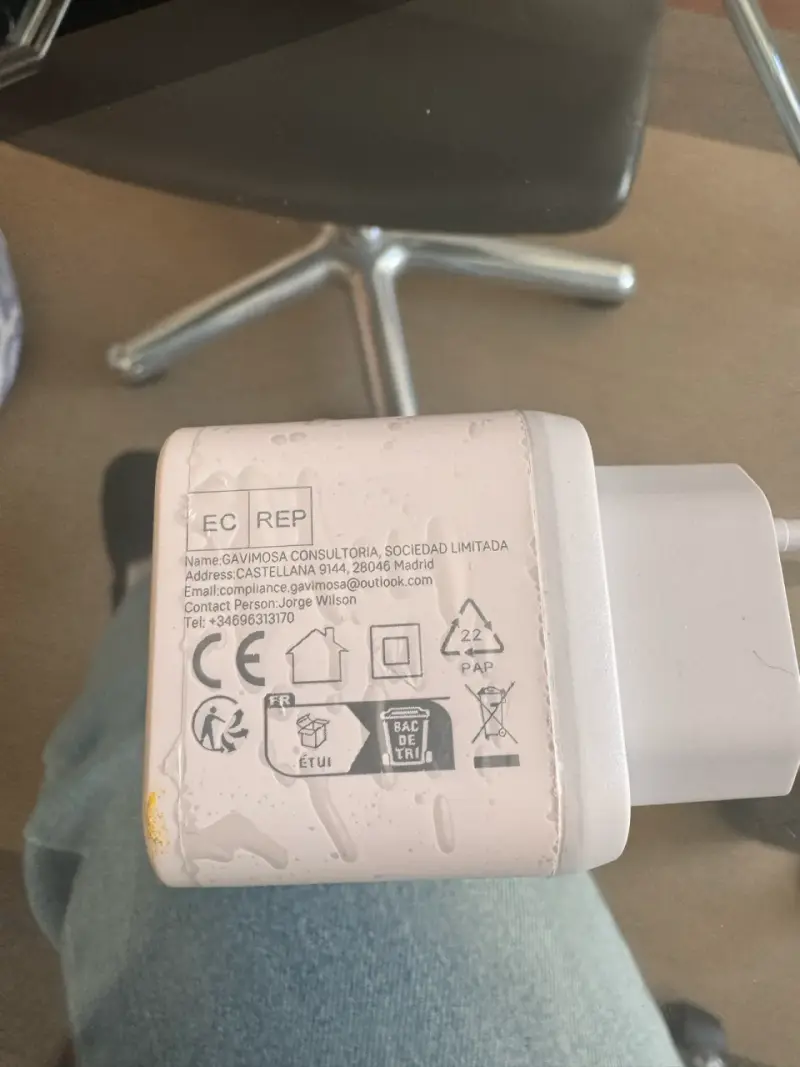 Cargador USB-C 25W Gakaoqueo Blanco - 3