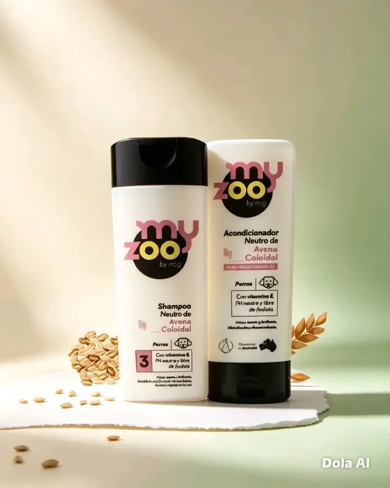 Set Shampoo y Acondicionador My Zoo Avena Coloidal