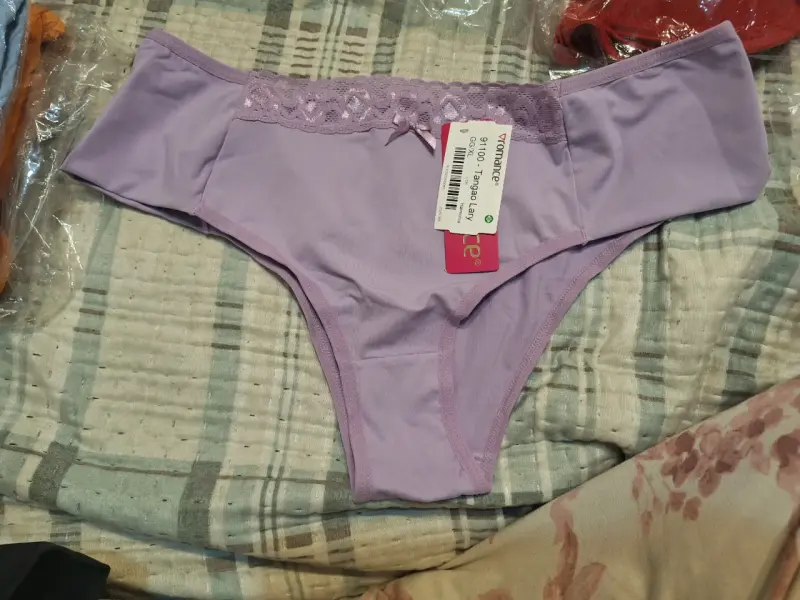 Pack de tangas de encaje Romance en varios colores - 3