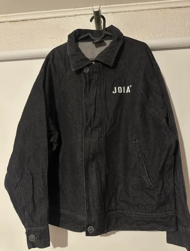 Chaqueta de mezclilla negra Joia - 1