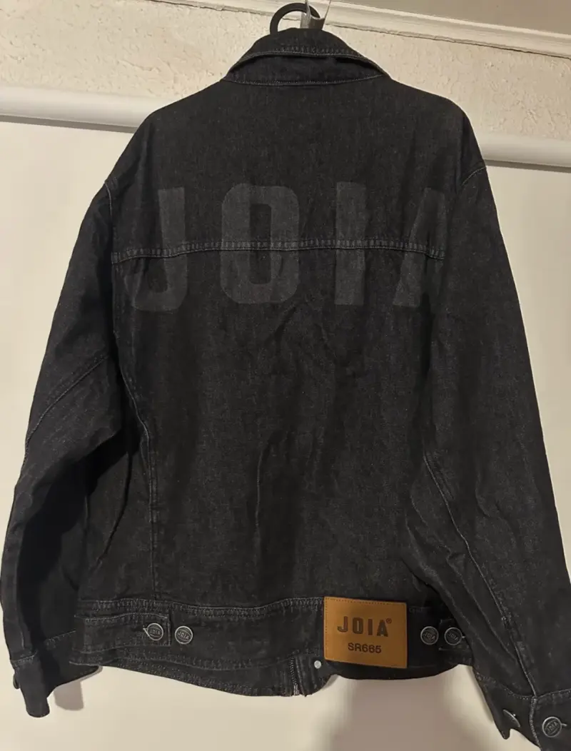 Chaqueta de mezclilla negra Joia - 2