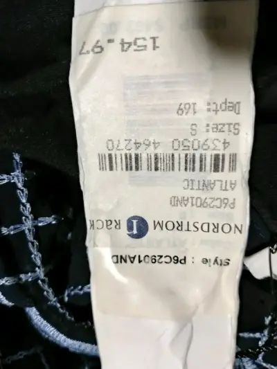 Vestido Parker Woodstock azul con hombros descubiertos - miniatura 5