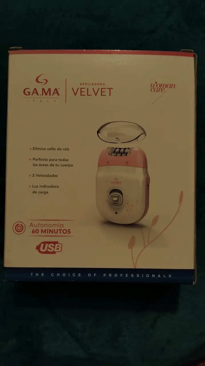 Depiladora eléctrica GA.MA Velvet con 2 velocidades - 5
