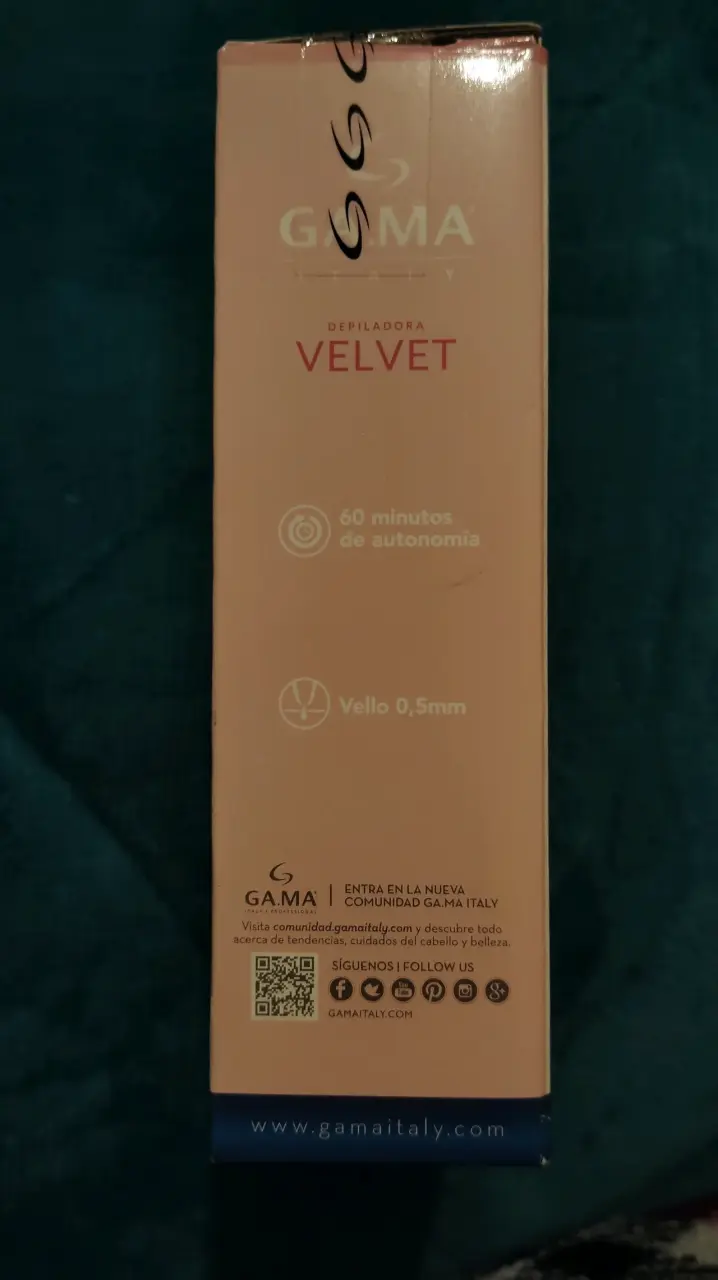 Depiladora eléctrica GA.MA Velvet con 2 velocidades - 6