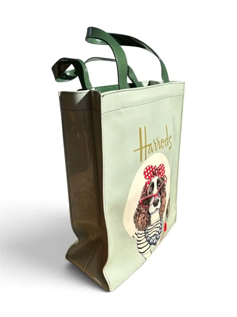 Bolso de mano Harrods con diseño de perro - 2