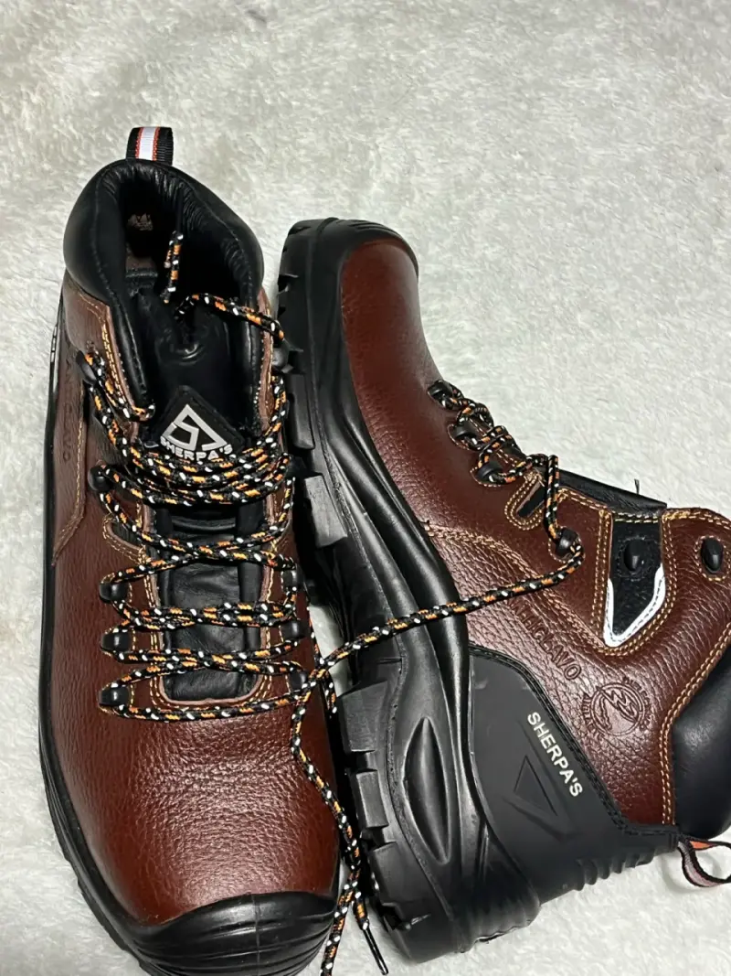 Botas de seguridad marrones Sherpa's - 2
